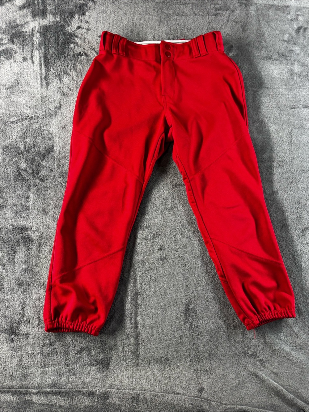 Womens Red Athletic softball Pants